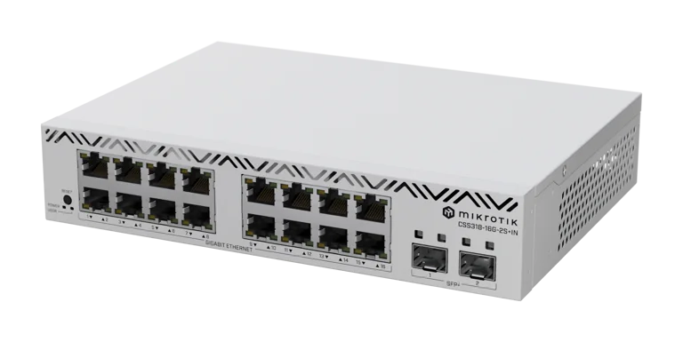 Mikrotik CSS318-16G-2S+IN komutators